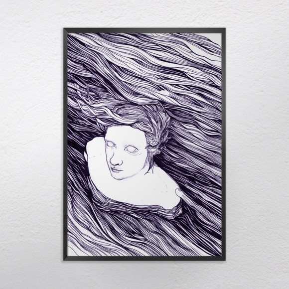 In the Winds - Illustration Print - Picture 1 of 1
